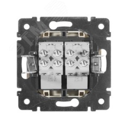 Legrand Valena 774339 Розетка 2-я TF 11*2 мех. сл.кость
