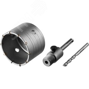 Коронка D80 по бетону с оснасткой