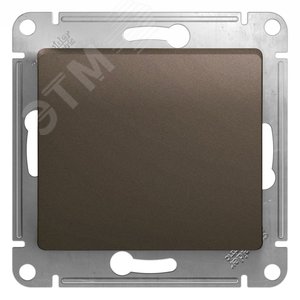 Переключатель GLOSSA GSL000861 1кл. в рамку шоколад
