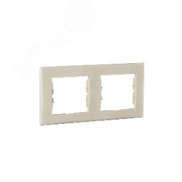 Рамка SE SEDNA SDN5800347 2-ая бежевая