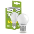 Лампа GENERICA LED10 10W E27 3000K шар матовый
