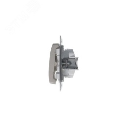 Выключатель GLOSSA GSL001211 1кл, механизм, платина