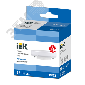 Лампа IEK LED15 15W 220V GX53 6000K