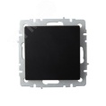 Выключатель IEK BRITE 1кл черный