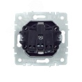 Розетка IEK BRITE 1-ная c/з черный
