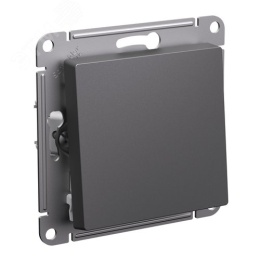 Выключатель AtlasDesign ATN001411 1кл, базальт, механизм