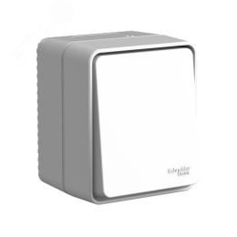 Переключатель AtlasDesign PROFI54 ATN543061 1кл серый