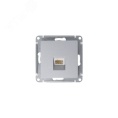 Розетка AtlasDesign ATN000383 RJ45, алюминий, механизм