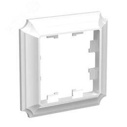 Рамка AtlasDesign ATN100101 1-ая ANTIQUE белый