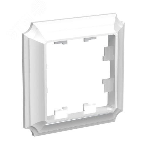 Рамка AtlasDesign ATN100101 1-ая ANTIQUE белый