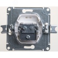 Розетка GLOSSA GSL000691 TV, механизм, перламутр