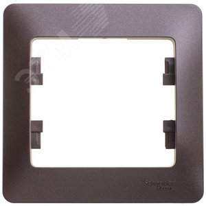 Рамка GLOSSA GSL000801 1пост шоколад