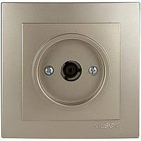 Розетка NILSON 24121029 TV 1мест. крем