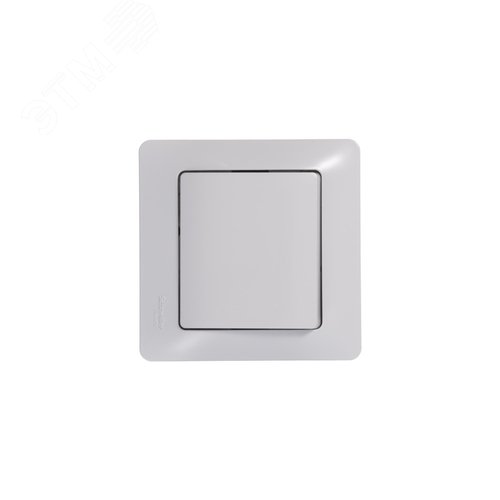 Выключатель GLOSSA GSL000115 1кл, с самовозвратом белый