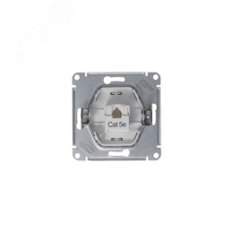 Розетка GLOSSA GSL001281К RJ45