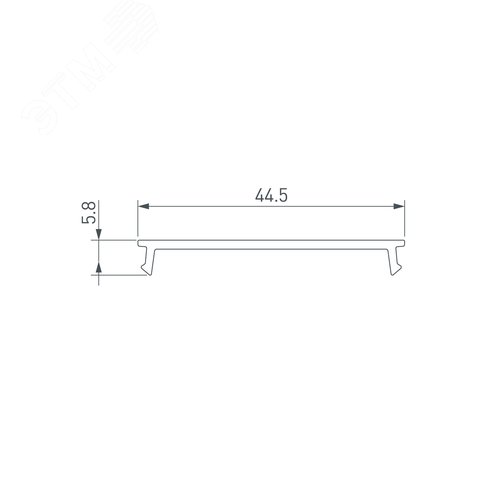 Розетка BLANCA BLNRA045006 RJ45 антрацит, наружная