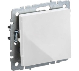 Выключатель IEK BRITE 1кл белый