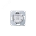 Выключатель GLOSSA GSL001253 2кл c подсв., платина