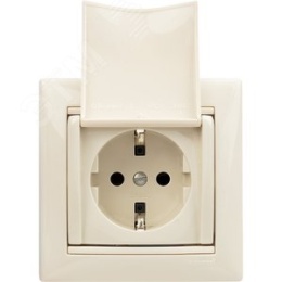 Legrand Valena 774322 Розетка 2к+3нем.ст. мех. сл.кость с крышкой