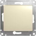 Переключатель GLOSSA GSL000261 1кл, бежевый