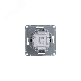 Переключатель GLOSSA GSL000761 1кл, механизм, антрацит