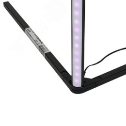 Торшер UNIEL ULM-T630  10W/RGB  ЧЕРНЫЙ