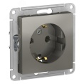Розетка AtlasDesign ATN000943 1-я с/з сталь
