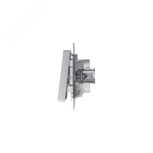 Выключатель AtlasDesign ATN000313 1кл с подв., алюминий, механизм