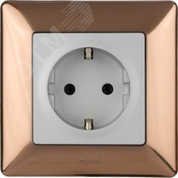 Legrand Valena-L 754161 рамка 1-пост медь