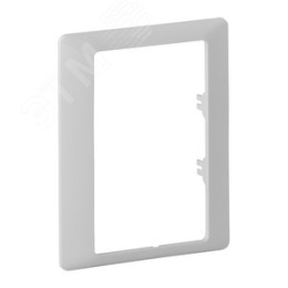Legrand Valena-L 754221 Рамка 1-пост белая двойная розетка