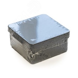 Коробка ПРОМРУКАВ 60-0210-9005 80*80*40 (черная) под мон.пистолет