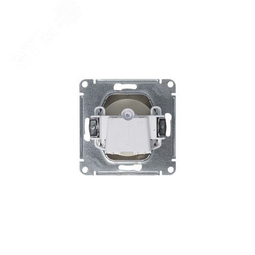 Розетка AtlasDesign ATN000341 1ная б/з алюминий