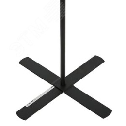 Торшер UNIEL UML-T510 Е27 60W  ЧЕРНЫЙ/БЕЛЫЙ