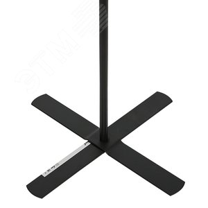 Торшер UNIEL UML-T510 Е27 60W  ЧЕРНЫЙ/БЕЛЫЙ