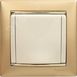 Legrand Valena 774322 Розетка 2к+3нем.ст. мех. сл.кость с крышкой