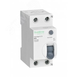 УЗО SE CITY9 40А 2P 30мА тип AC 