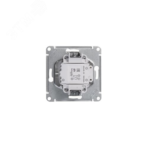 Выключатель GLOSSA GSL000153 2кл с подсв., белый