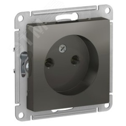 Розетка AtlasDesign ATN000941 1-я б/з сталь