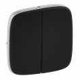 Legrand Valena-L 755028 клав. выкл 2кл антрацит