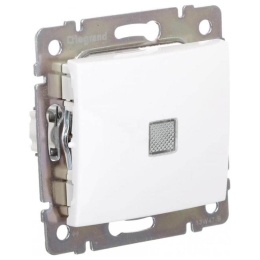 Legrand Valena 774410 выключатель 1кл с под. мех белый 