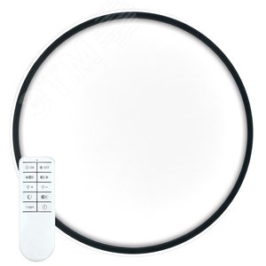 Светильник Feron AL5800 RING 80W 3000-6000K Черный