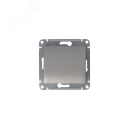 Выключатель GLOSSA GSL001211 1кл, механизм, платина