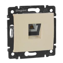 Legrand Valena 774338 Розетка TF 11*1 мех. сл.кость 