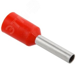Наконечник IEK UGN10-D15-03-08 втулочный штырьевой изолир.1,5*8 