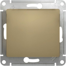 Выключатель GLOSSA GSL000411 1кл, механизм, титан