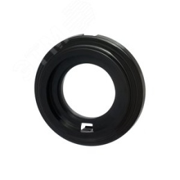 Рамка BIRONI BF1-610-23 1пост для откр. проводки Пластик черный (ретро)