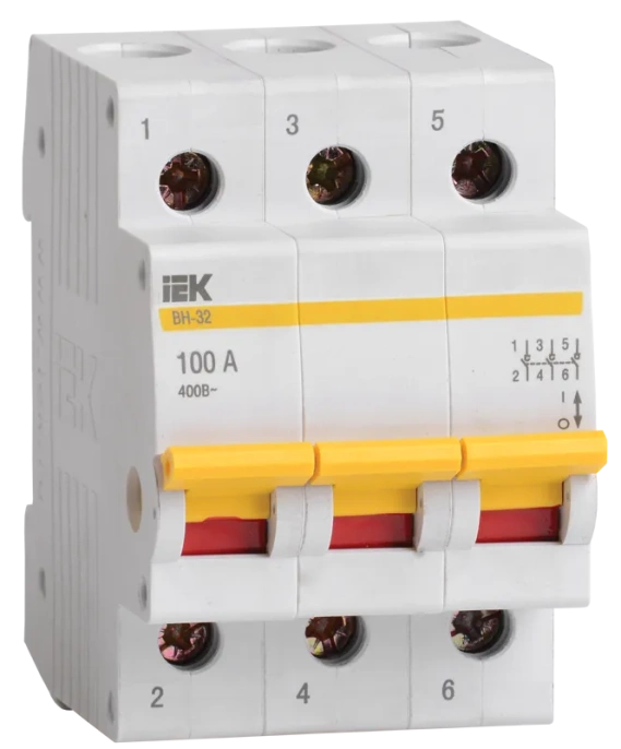 Выключатель нагрузки IEK 100А 3Р ВН-32 