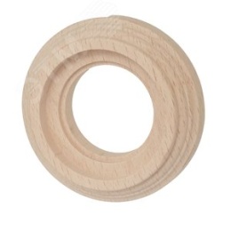 Рамка BIRONI BF1-610-10 1пост для откр. проводки Дерево натурель (ретро)