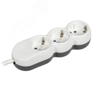 Удлинитель IEK UNO 3*1,5м c заземлением 