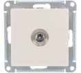 Розетка AtlasDesign ATN000293 TV, бежевый, механизм